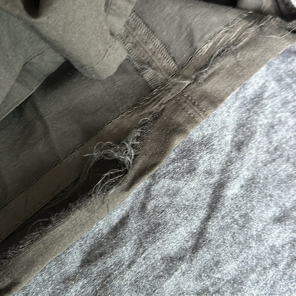 Club Monaco one size black ruffle zip dress - Picture 14 of 14